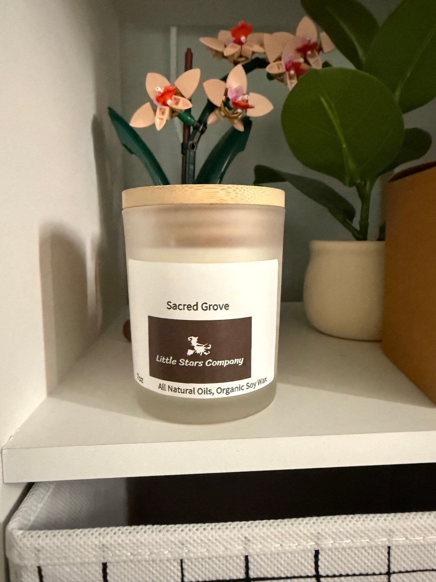 Scared Grove candle